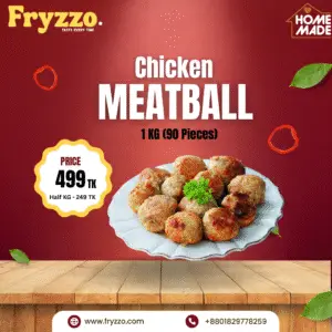 Home frozen chicken meatball | চিকেন মিটবল